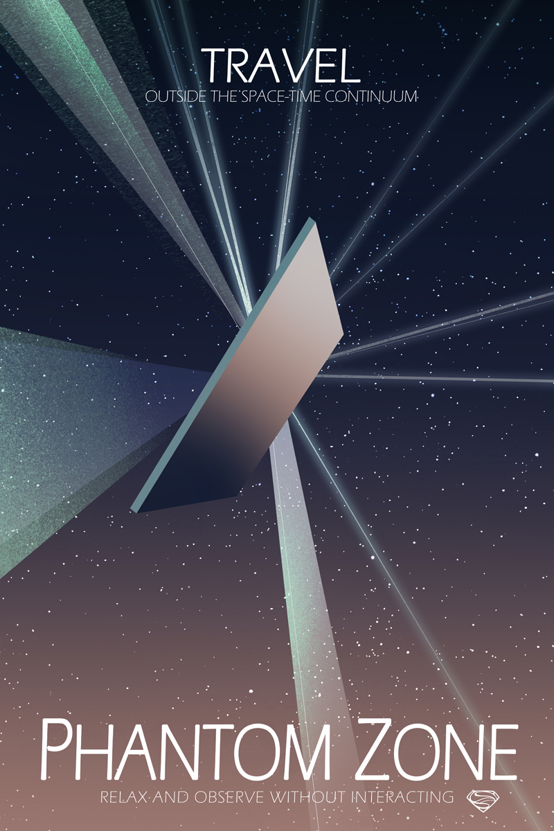 The Most Amazing Destination The Phantom Zone PosterSpy