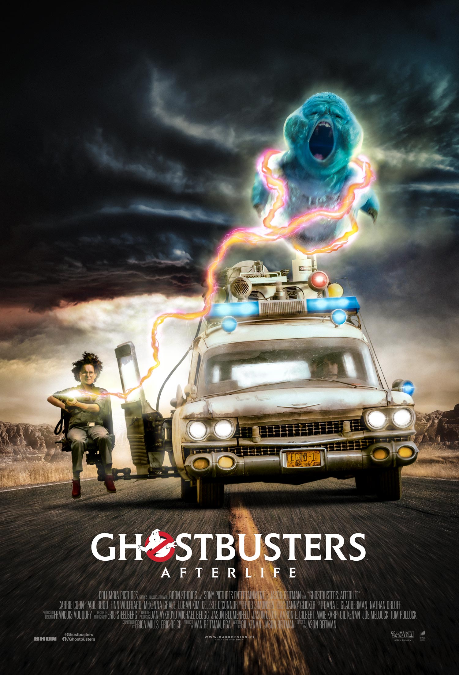 Ghostbusters Afterlife Poster By Darkdesign