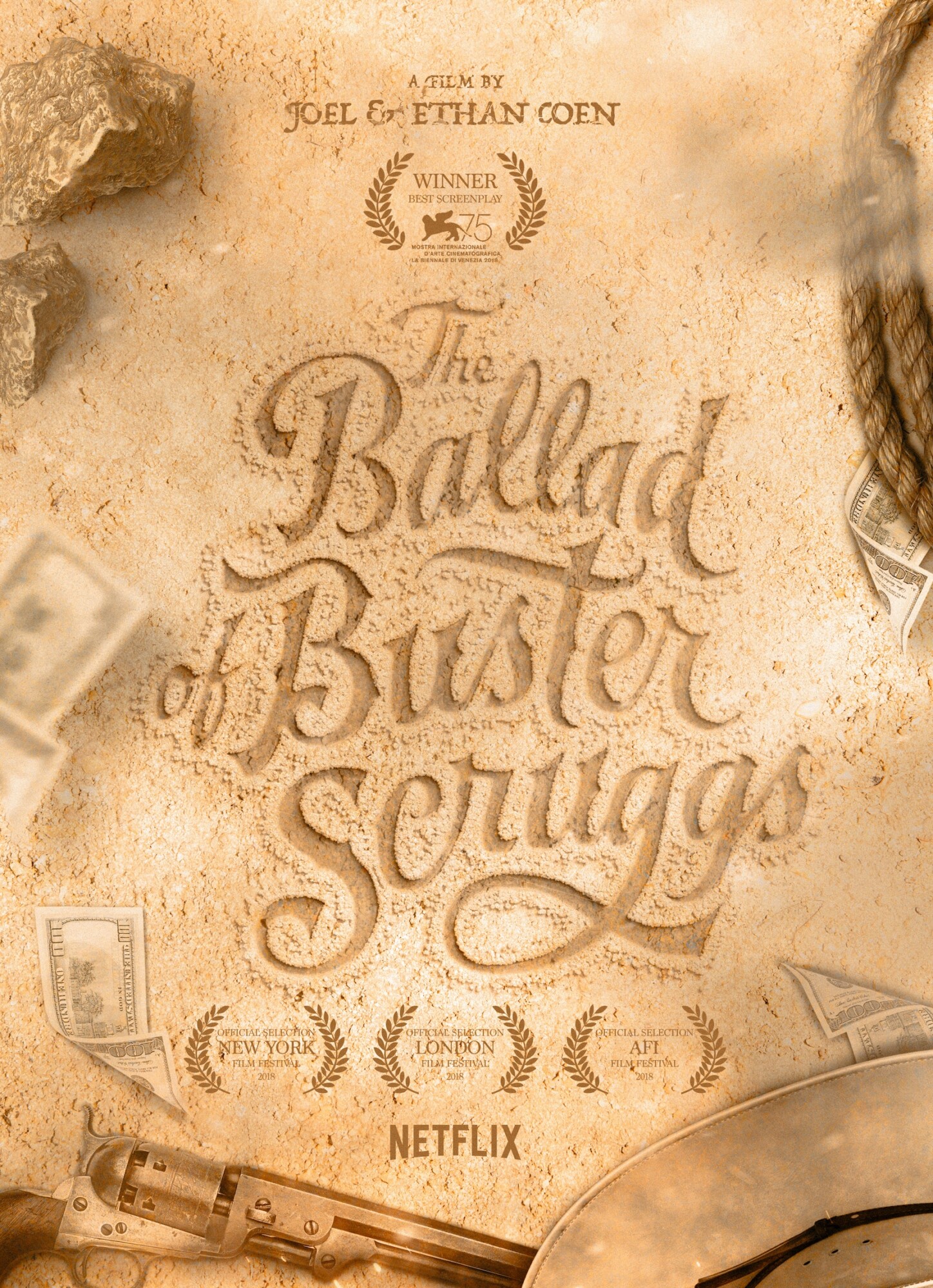 The Ballad Of Buster Scruggs Rhysjhowell PosterSpy