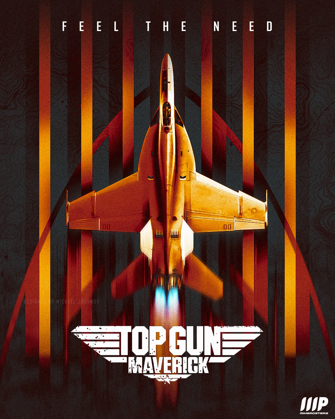 Top Gun Maverick Poster By Mickaeljournou