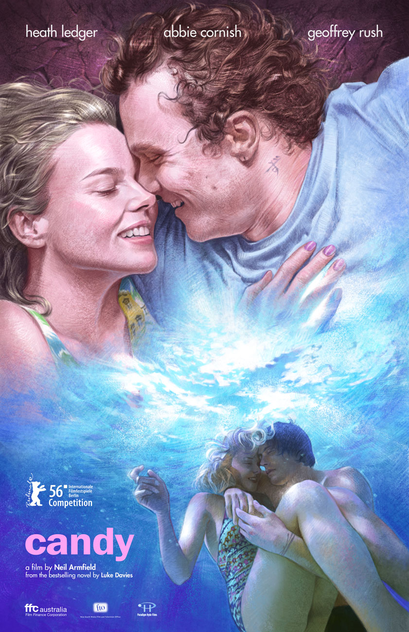 'Candy' Illustrated Poster Poster By Wolfgang LeBlanc