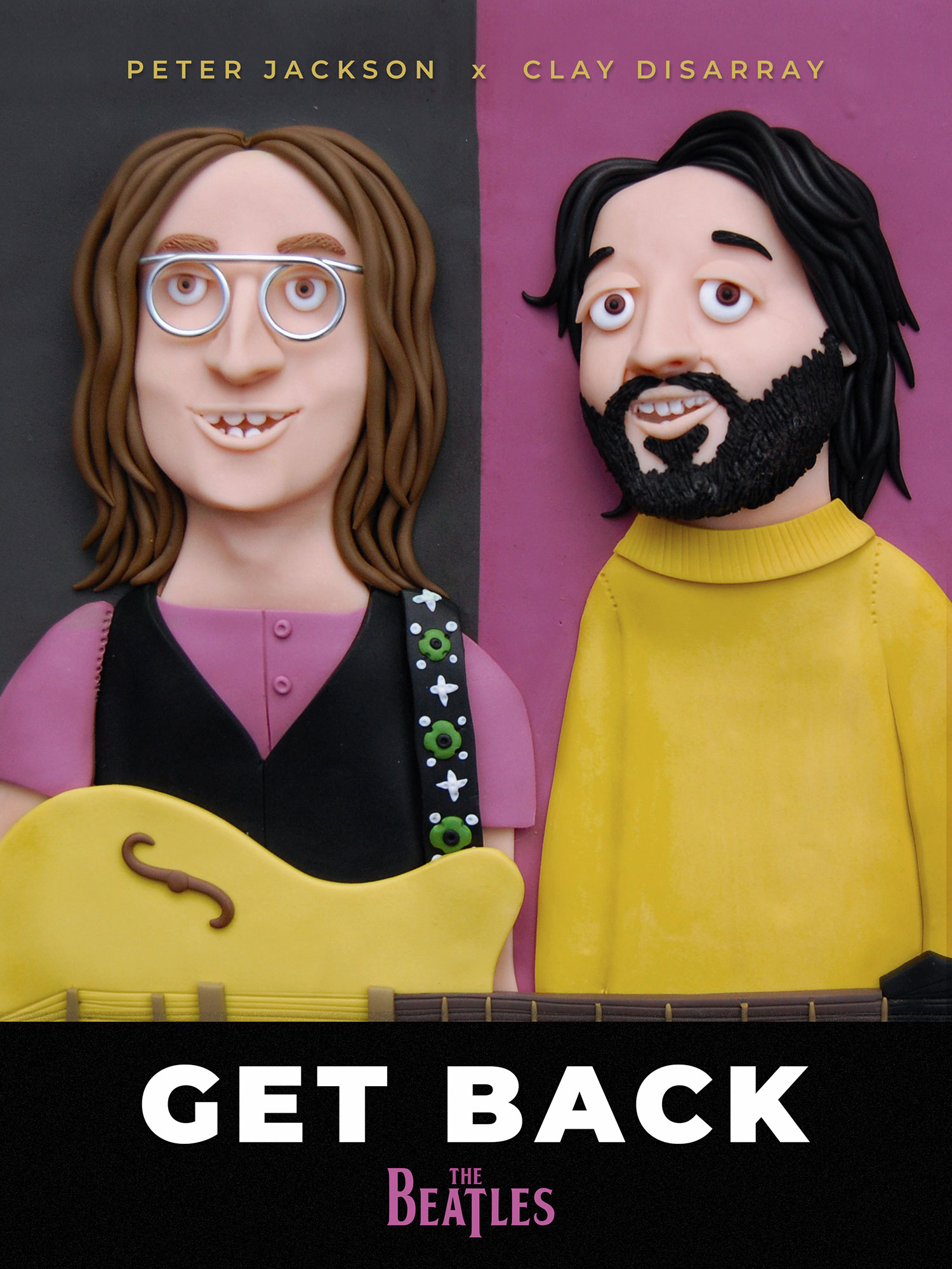 The Beatles Get Back Poster By Claydisarray