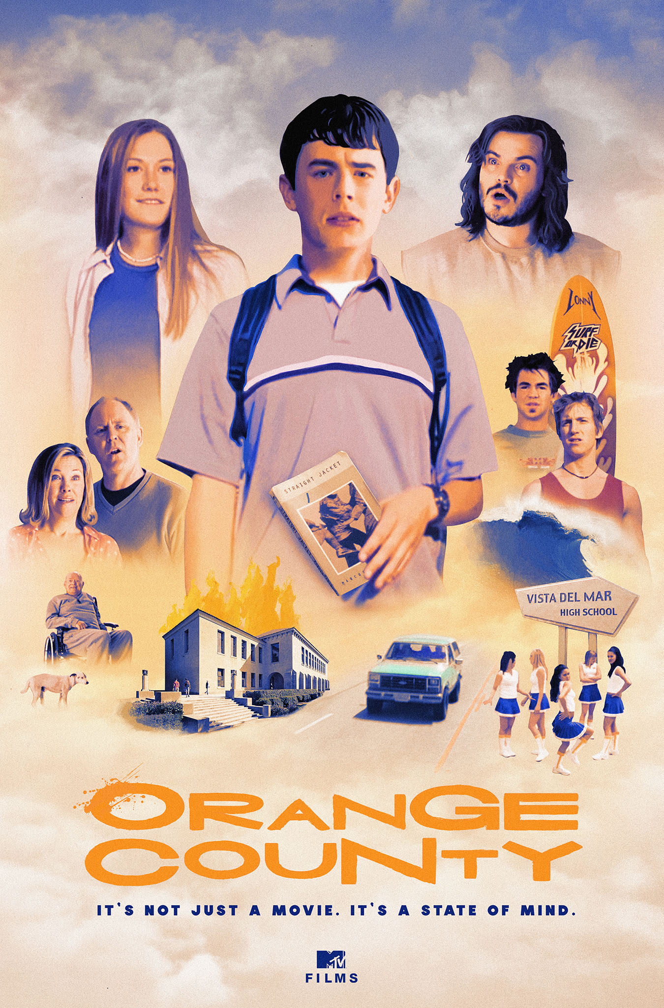 Orange County (2002) Poster By Chadpinckney