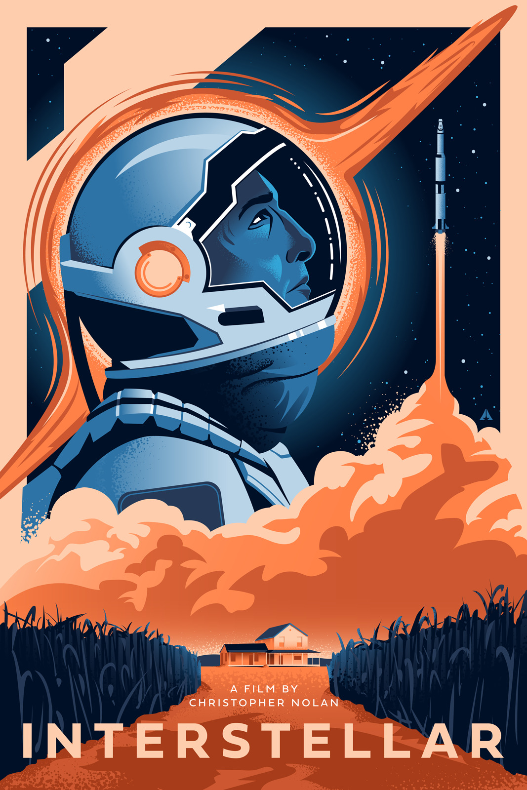 Interstellar Poster By Alan Dav