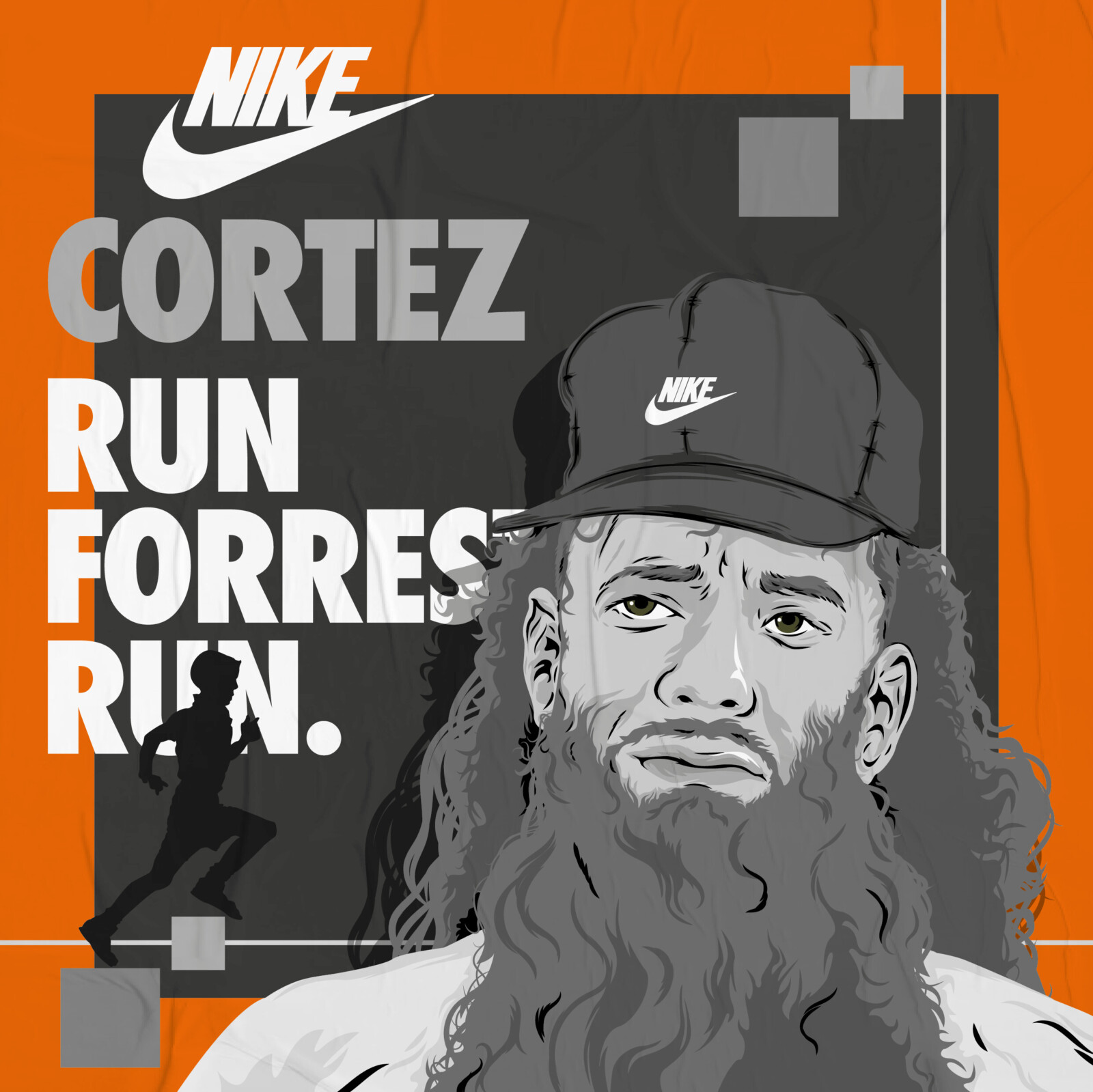 Forrest Gump 11 Illustrations Poster By Griffin Design