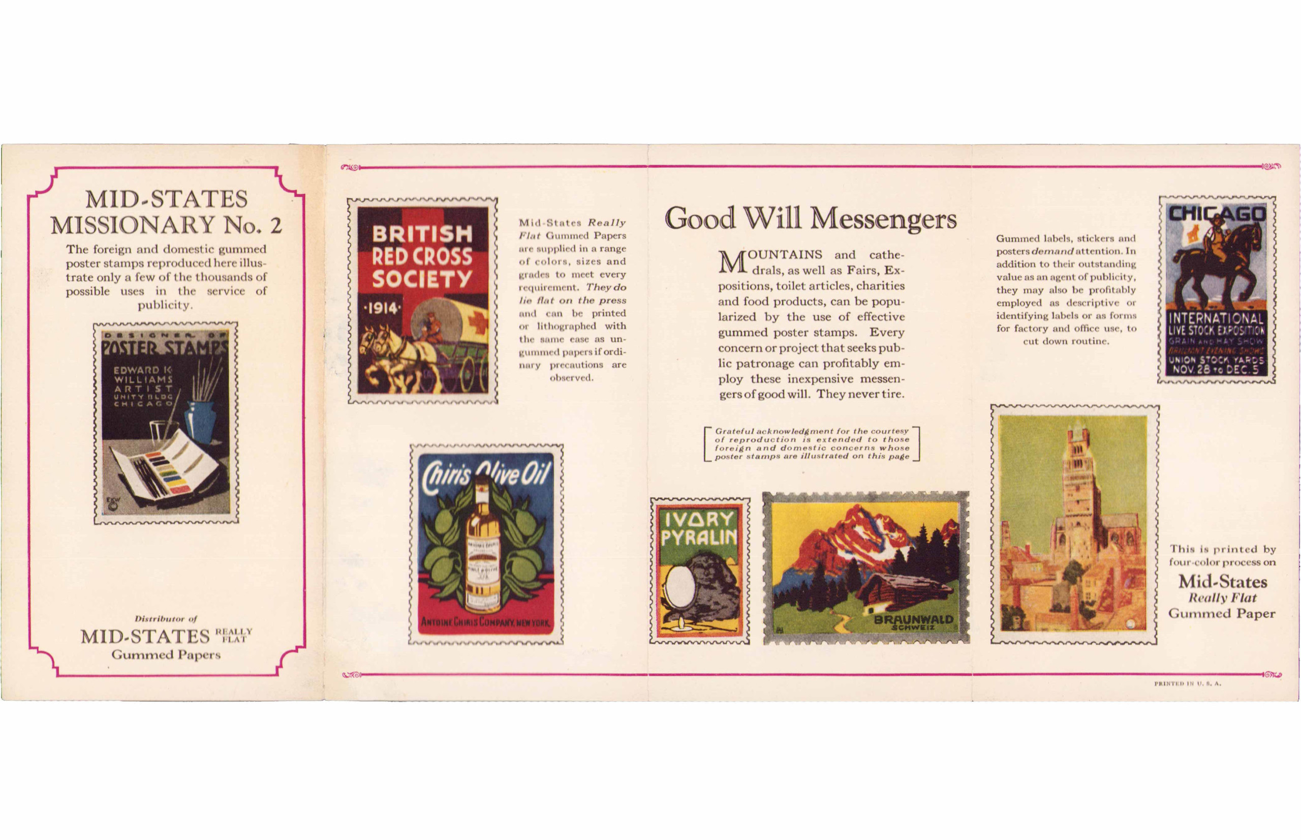 Image of the Week Gallery Poster Stamp Collectors Club