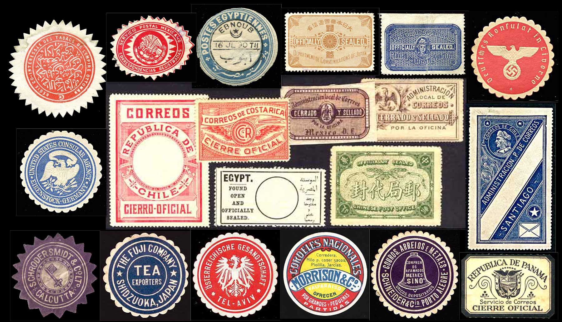 Seals Poster Stamp Collectors Club