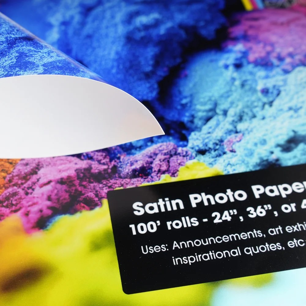 Satin Photo Paper Poster Studio Express