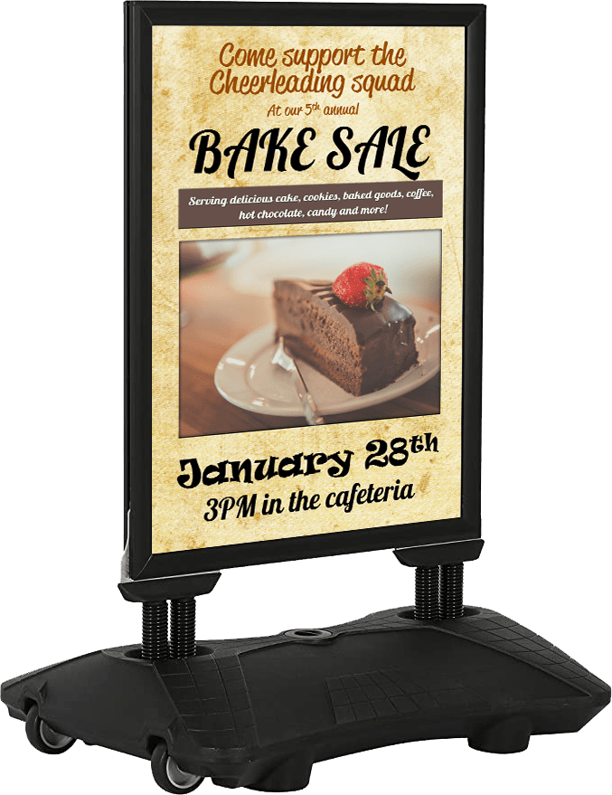 Weatherproof Sidewalk Sign Poster Studio Express