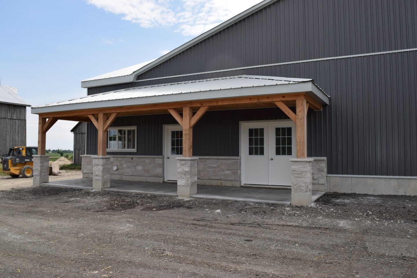 Robotic Dairy Barns Dairy Barns Ontario post structures