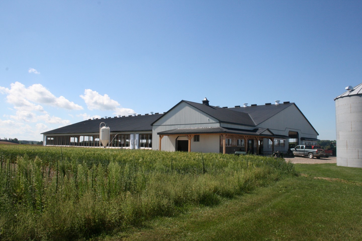Robotic Dairy Barns Dairy Barns Ontario post structures