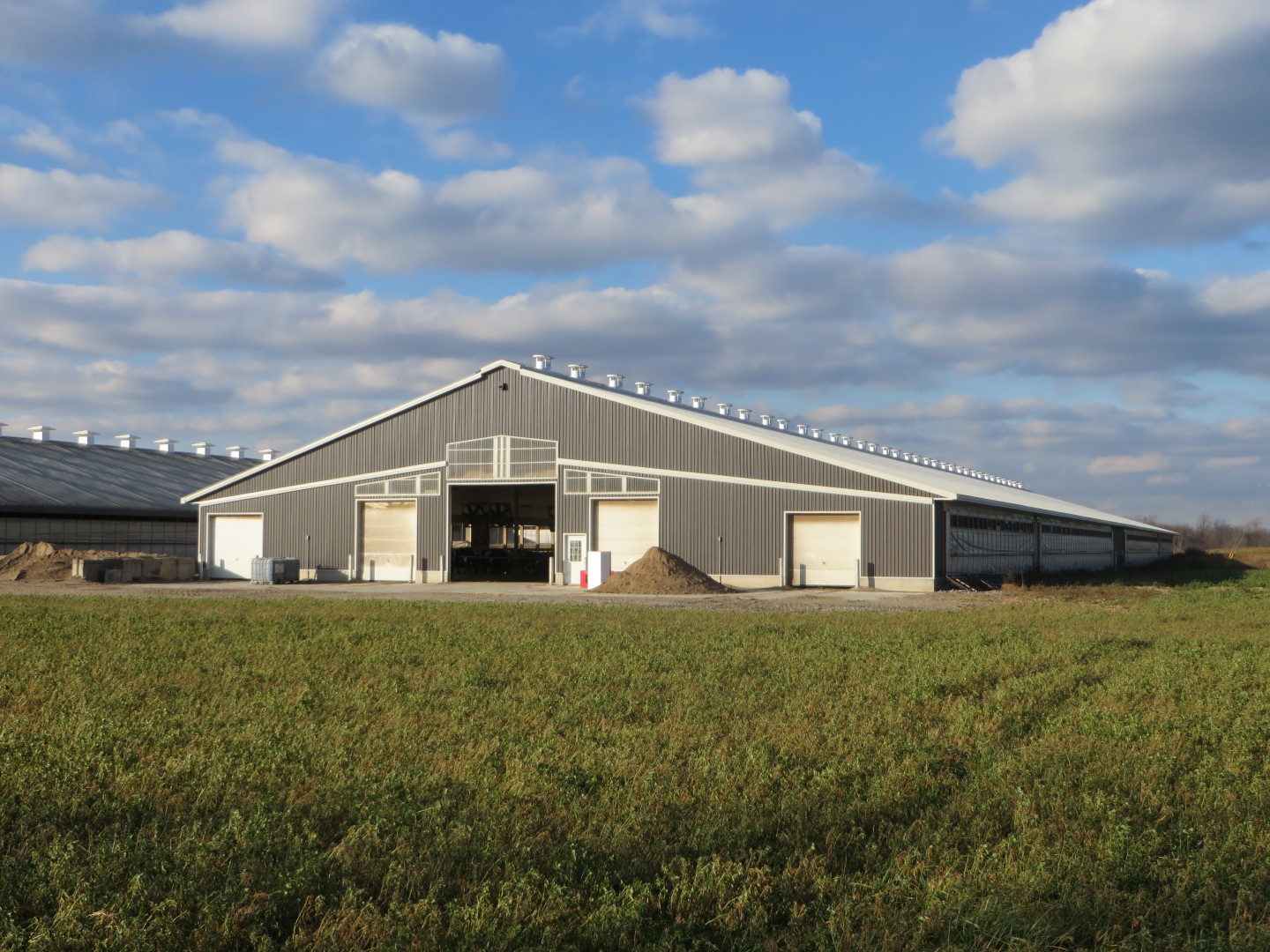 Robotic Dairy Barns Dairy Barns Ontario post structures