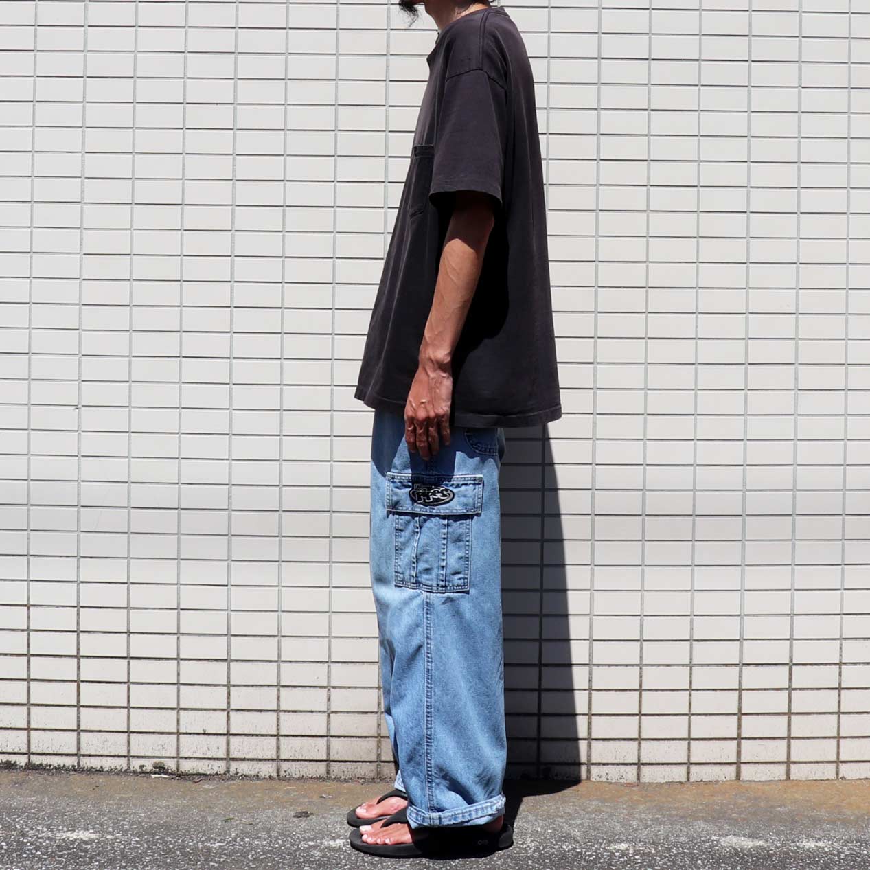 POST JUNK / 90’s LEE PIPES 6 Pocket Denim Pants [About W36]
