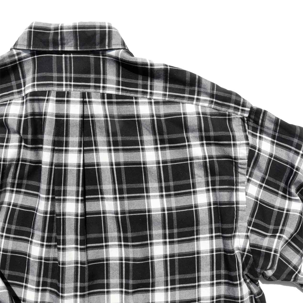 POST JUNK / 90’s POLO RALPH LAUREN “BLACK x WHITE” Blake Woven Plaid L