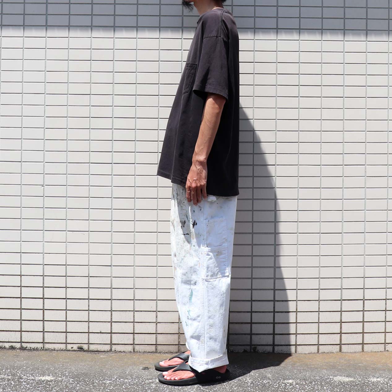 POST JUNK / 00’s DICKIES / SHERWINWILLIAMS Painted Painter Pants [W38]