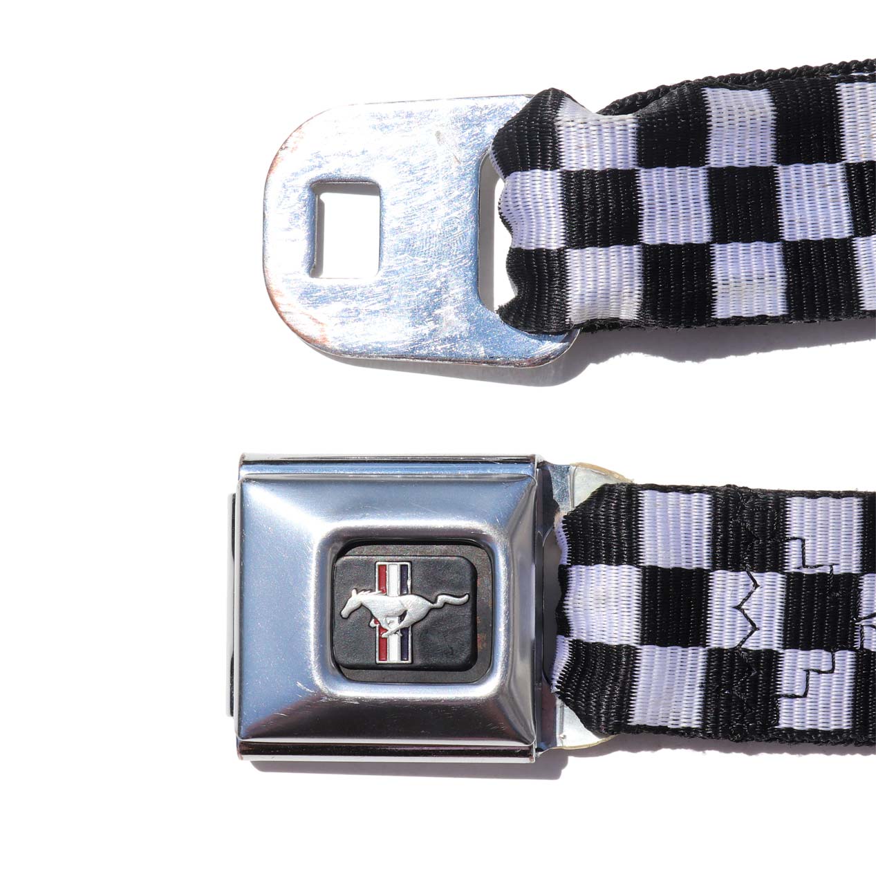 POST JUNK / 00’s～ BUCKLEDOWN Ford Mustang Seatbelt Buckle Belt Made In
