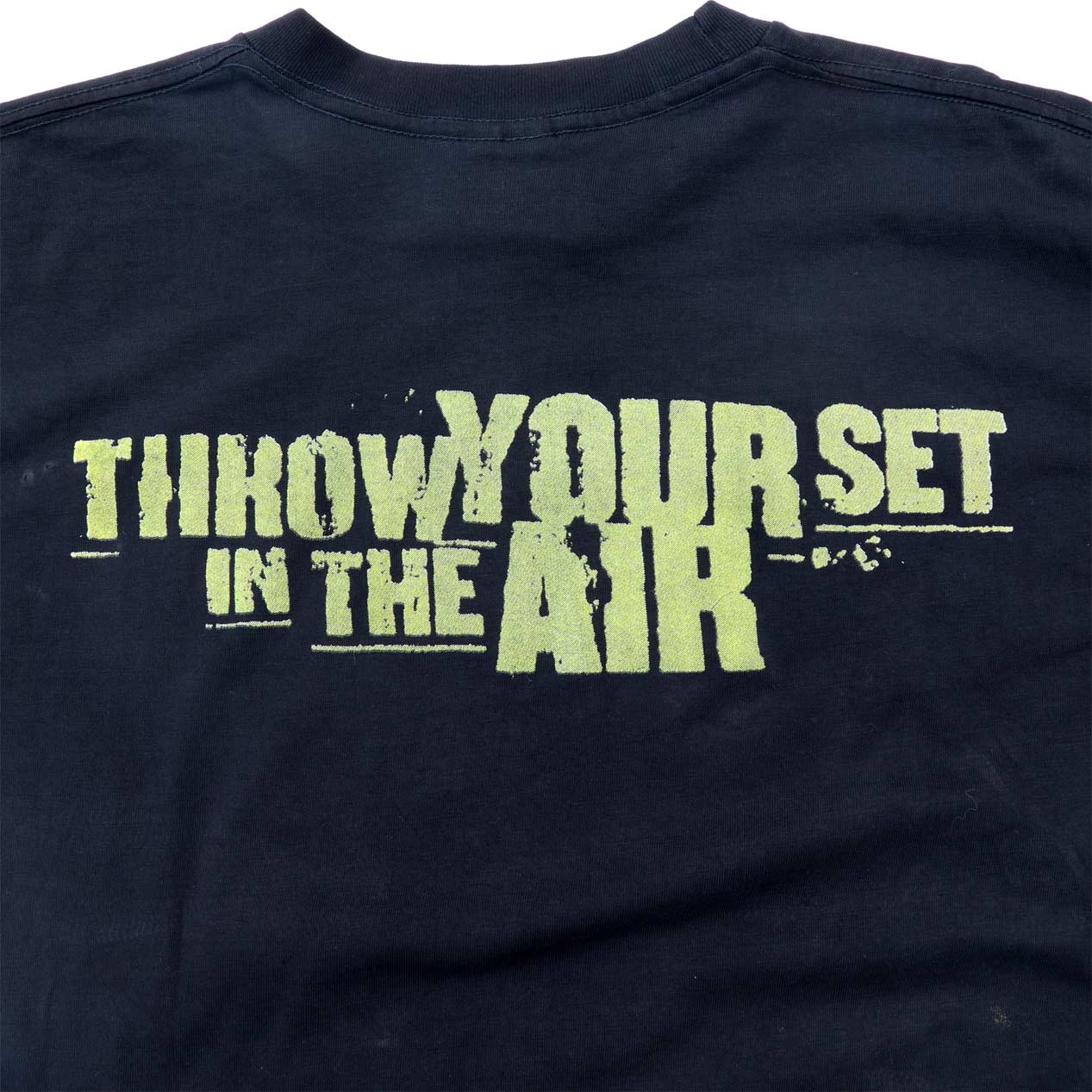 POST JUNK / 90’s CYPRESS HILL ”THROW YOUR SET IN THE AIR” プリントTシャツ [XL]