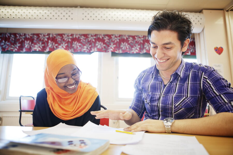 Läxhjälpen goes Norrland Postkodstiftelsen