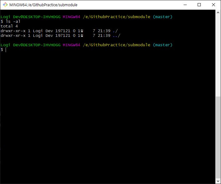 Git Submodule 사용하기 Postlude's IT Blog