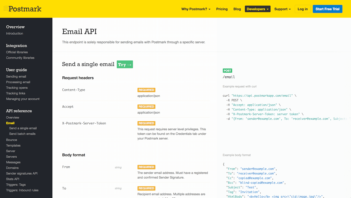 Powerful & Reliable Email API Service Postmark