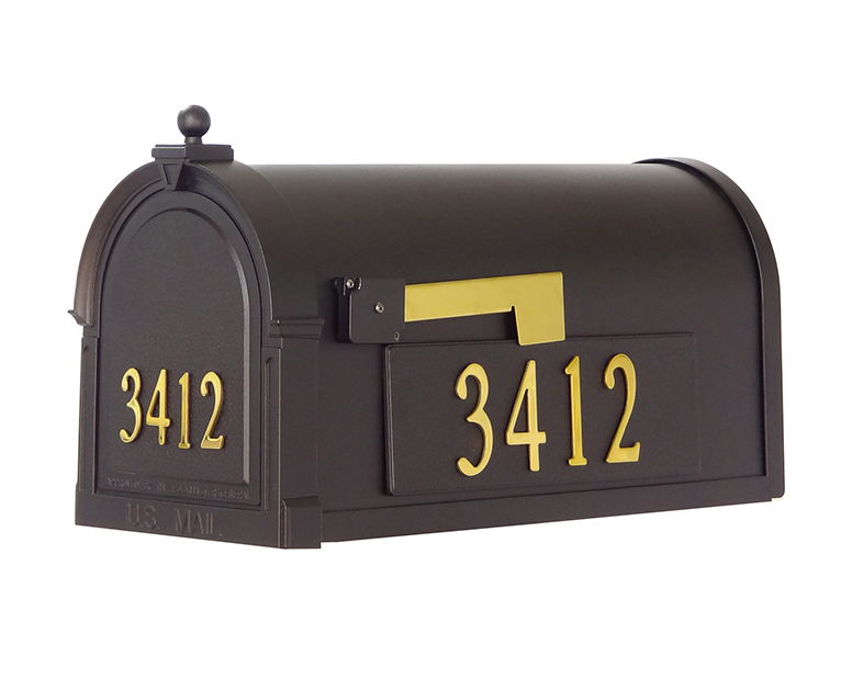 Berkshire Curbside Mailbox with Ashland Post The Post Master Shops