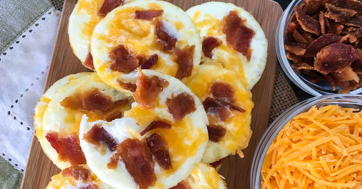 Savory Bacon Egg & Cheese Breakfast Bites