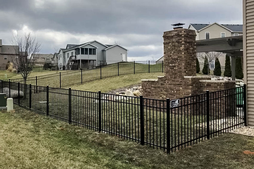 Aluminum Fencing Post Up Fencing