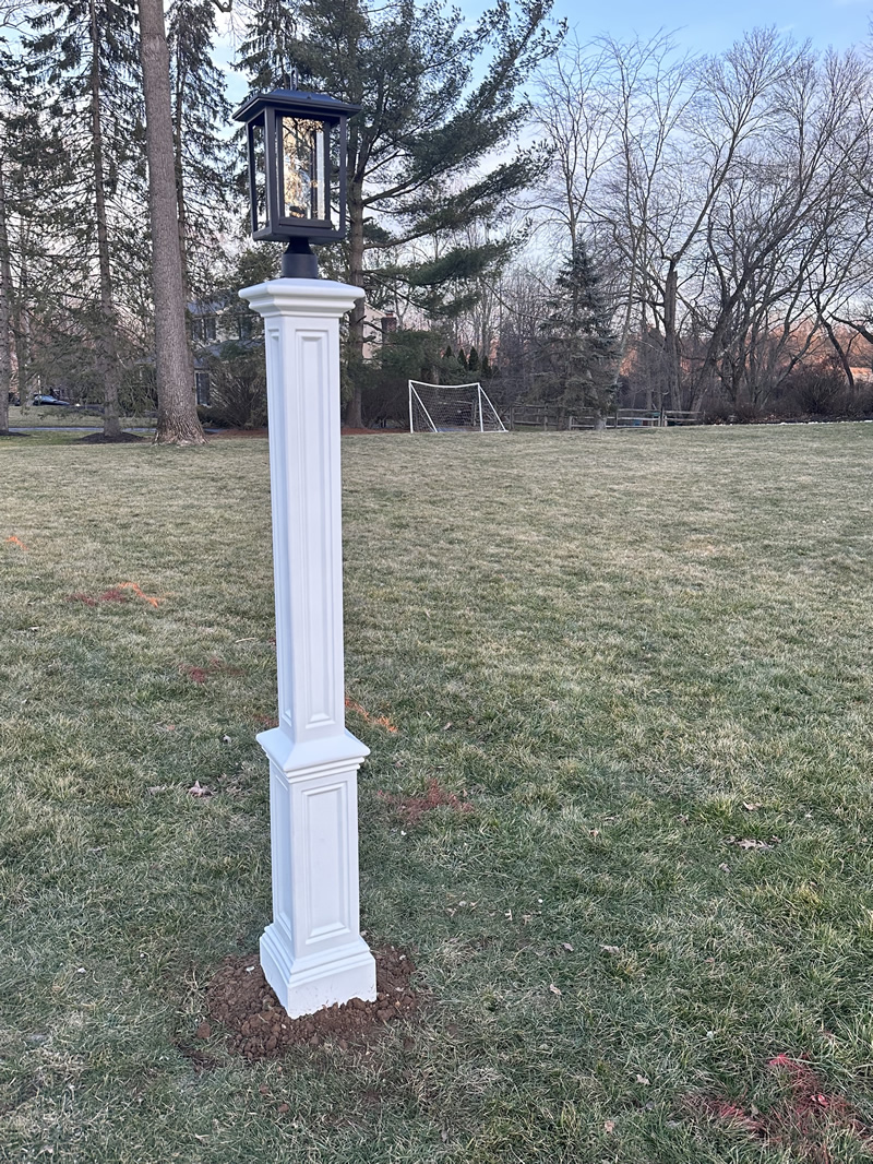 Lamp Post Installation Post Up LLC