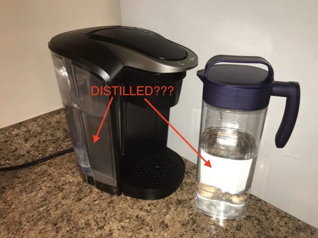 Can I Use Distilled Water In Keurig at Reginald Rodriguez blog