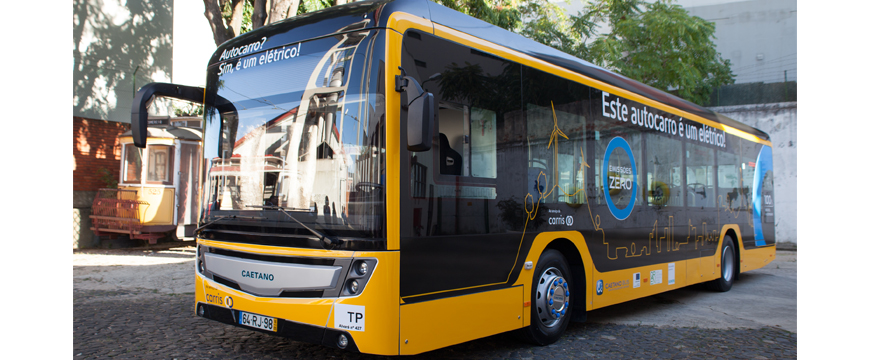 Carris testa autocarro elétrico da CaetanoBus Revista PósVenda