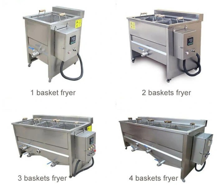 Potato Chips Batch Frying Machine/French Fries Frying Machine/Food
