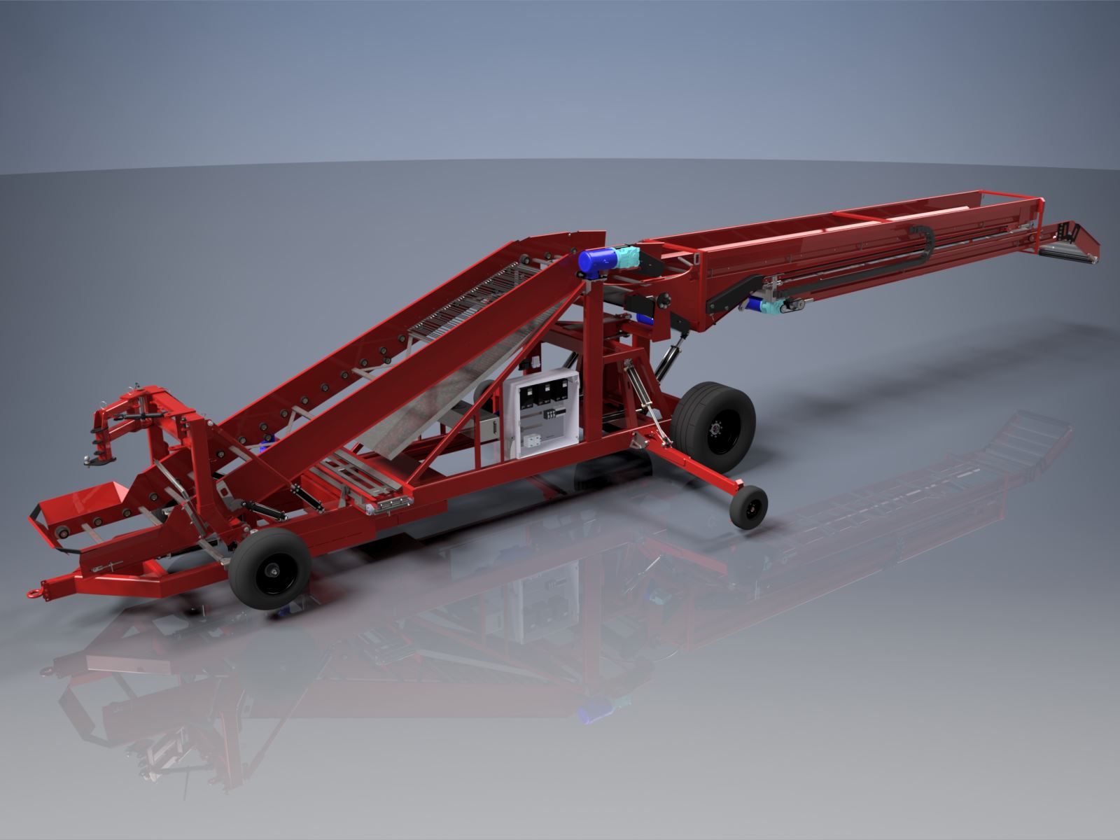Logan Debuts New EasyTransporting Piler Potato Country