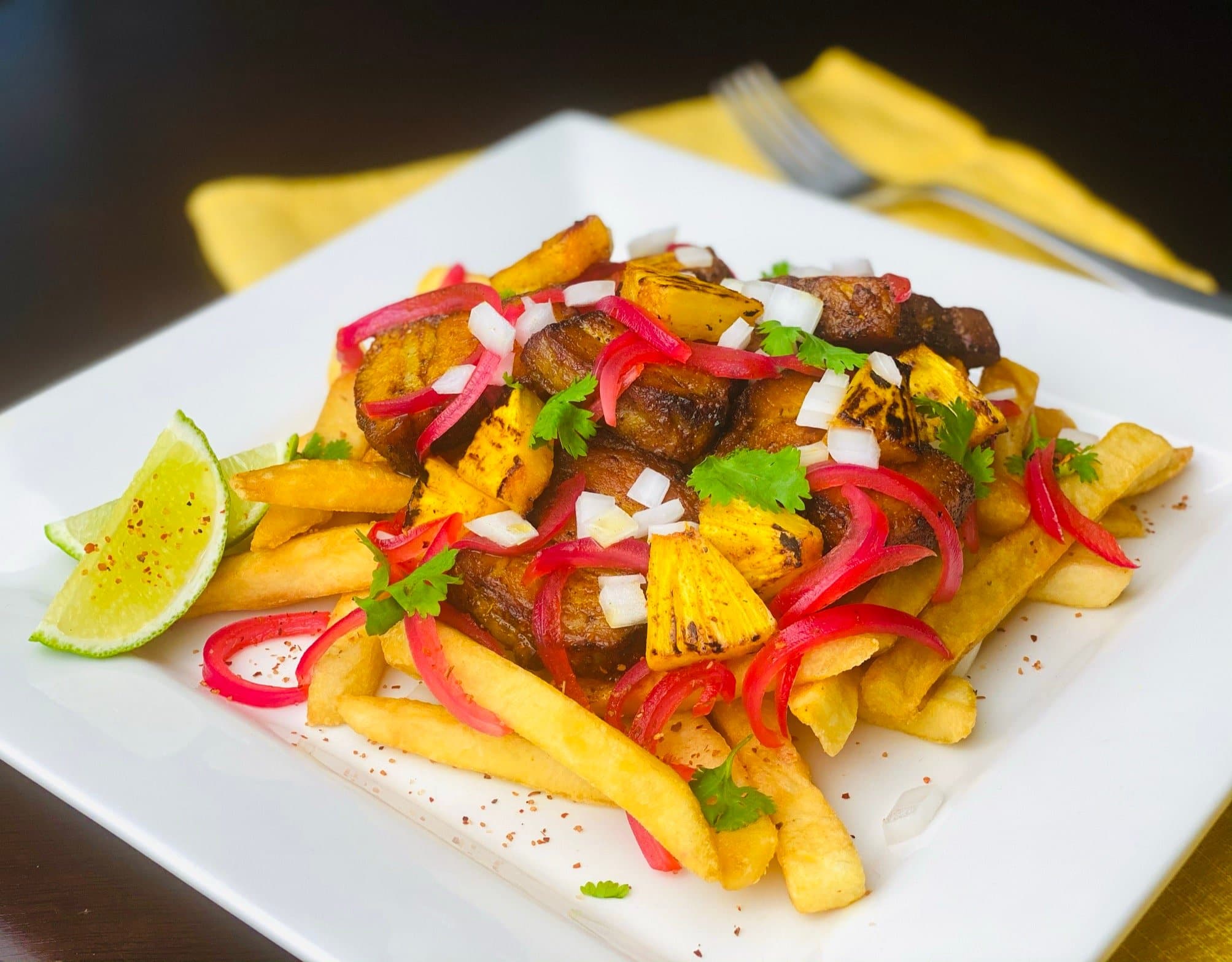 Al Pastor Loaded Fries Al Pastor Recipe Loaded Fries Recipe