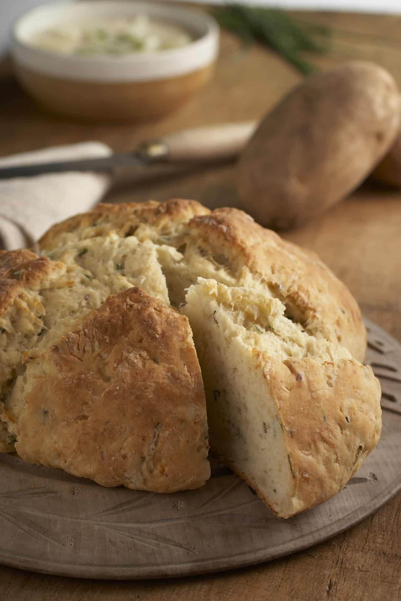 Irish Potato Bread St Patrick's Day Recipes Potato Recipes Irish