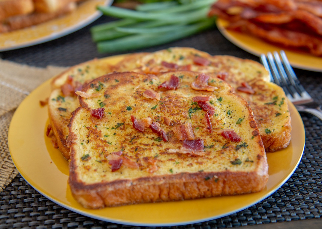 Savory French Toast Martin's Famous Potato Rolls and Bread