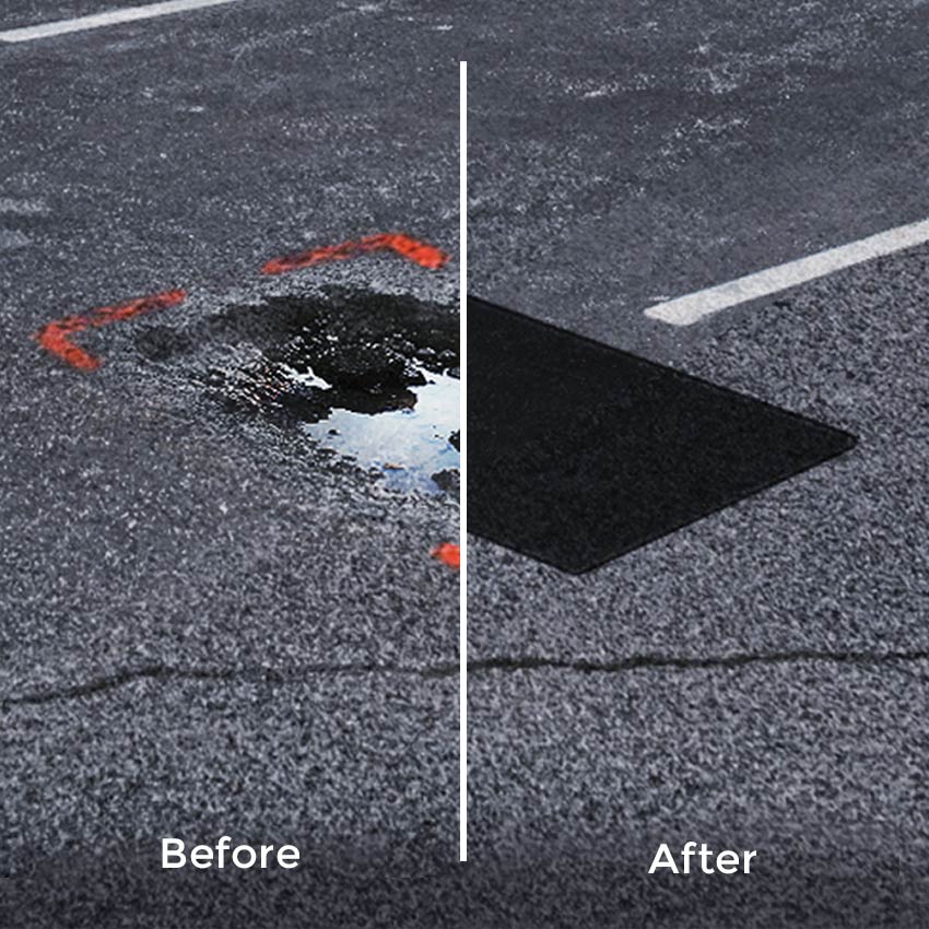 Pothole repair reimagined - Pothole Repair