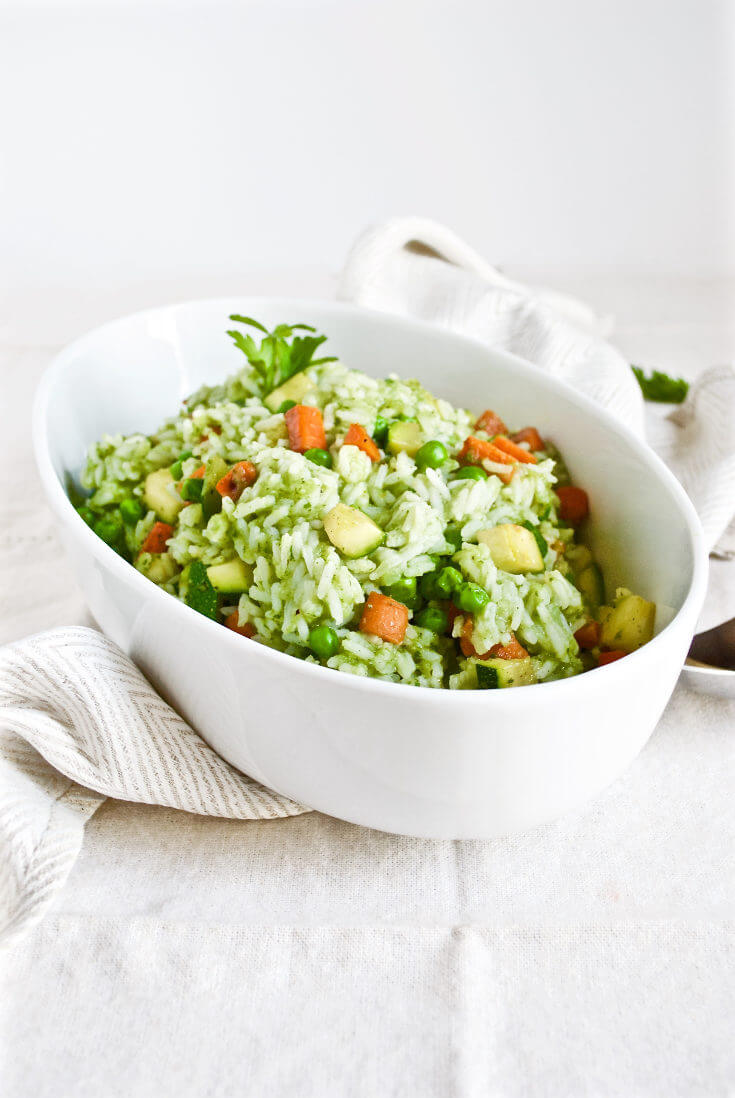 Green Rice Pilaf