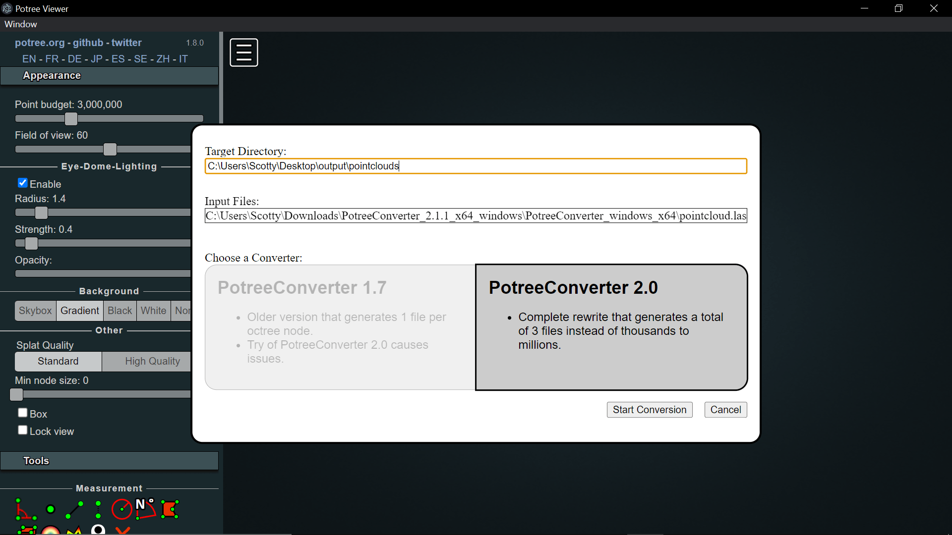 Potree — potreetemplates 0.1 documentation