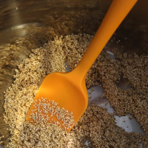 How to cook Quinoa in the Instant Pot + Greek Quinoa Salad Pots + Planes