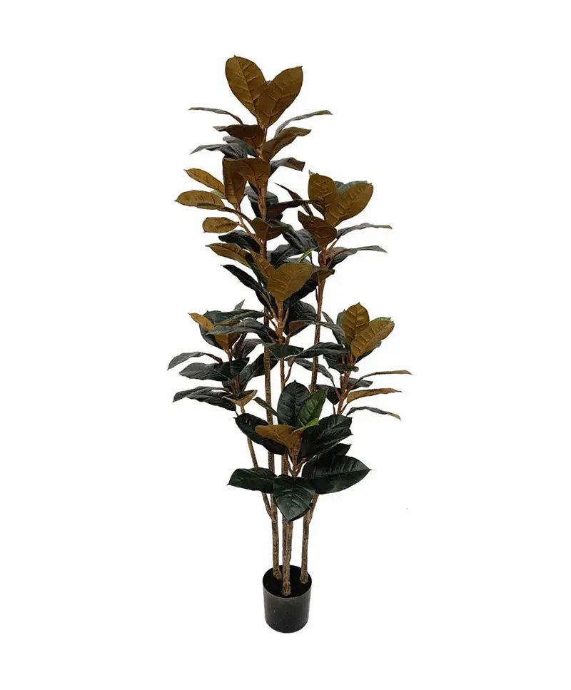 Artificial Potted Rubber Tree 180cm Potsngrow