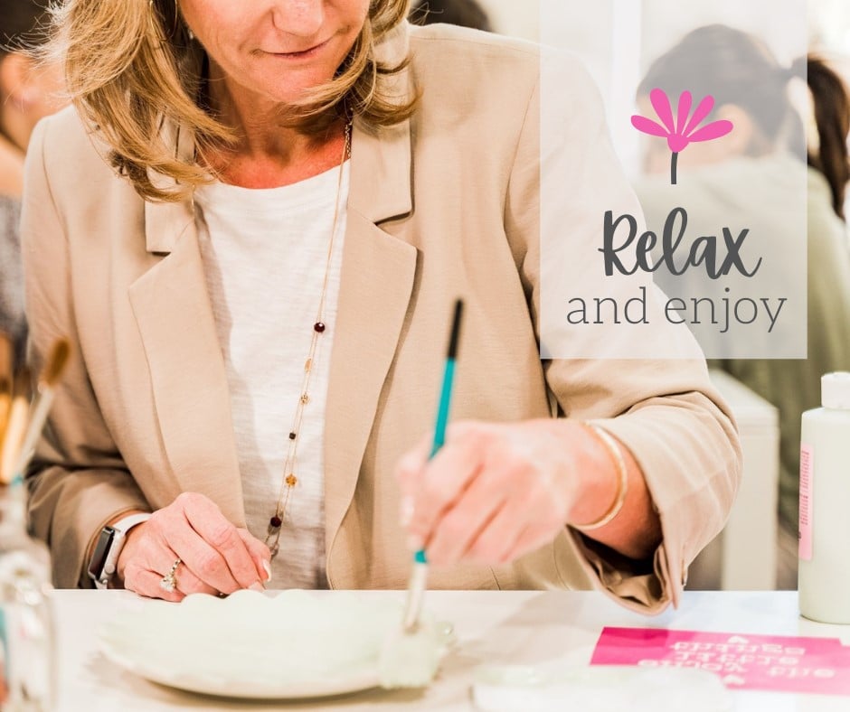 Painting with Friends 5/2 Pottery Camp