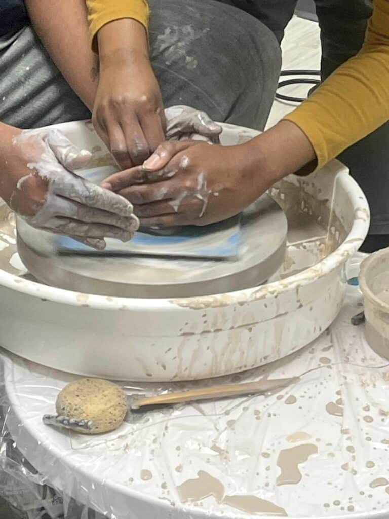 Beginner Wheel Throwing Class 11/9 Pottery Camp