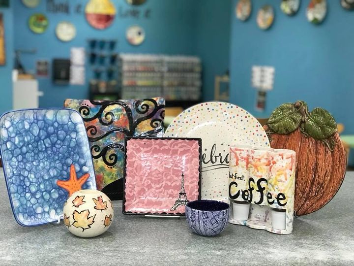 Painting with Friends 5/9 Pottery Camp