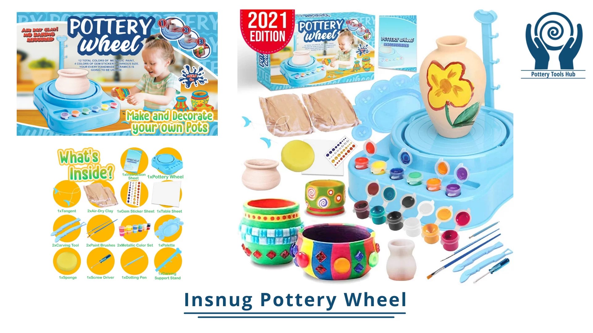 10 Best Pottery Wheels For Kids [ Reviews 2024 ]