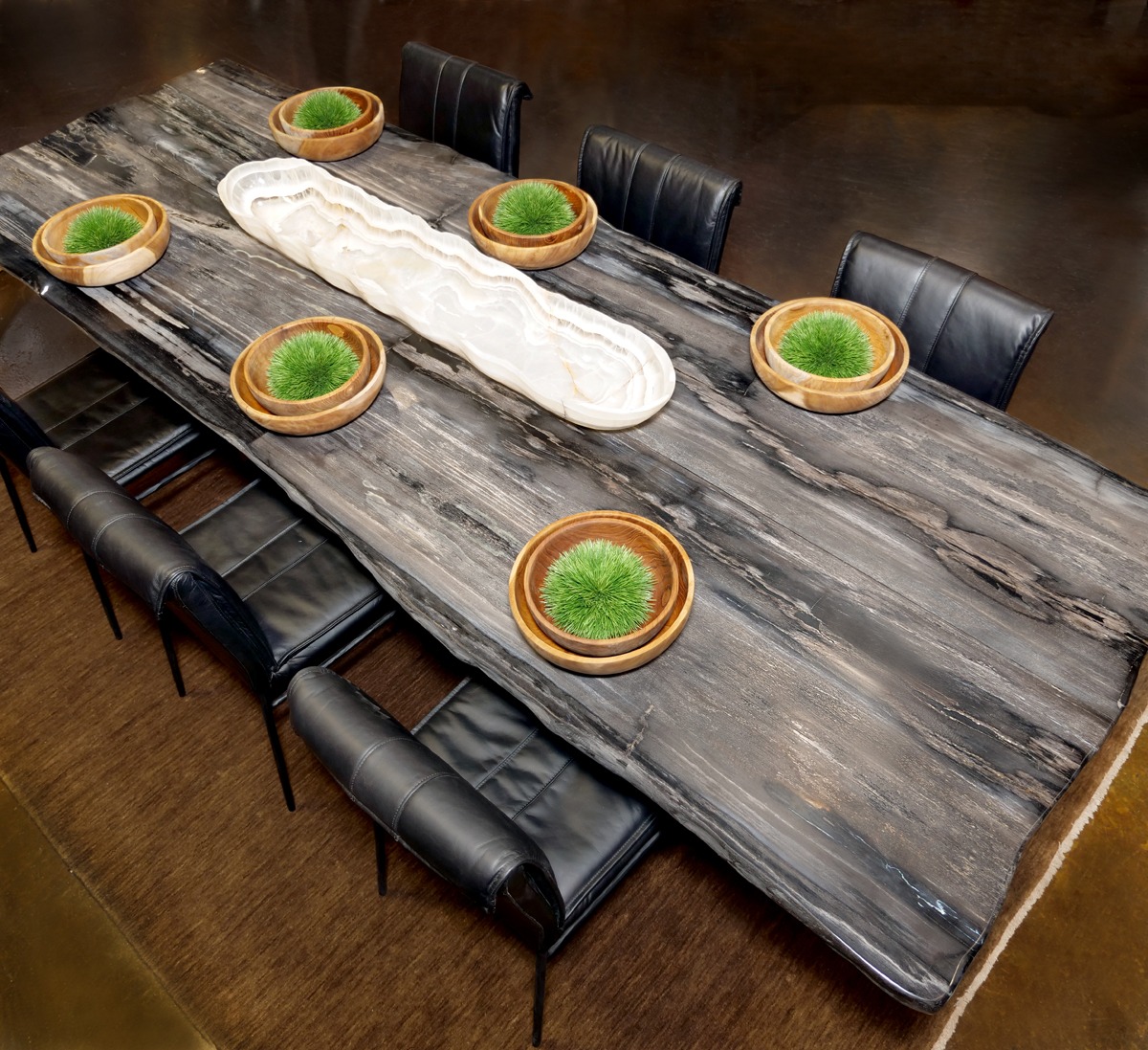 Petrified Wood Dining Table Pottery World