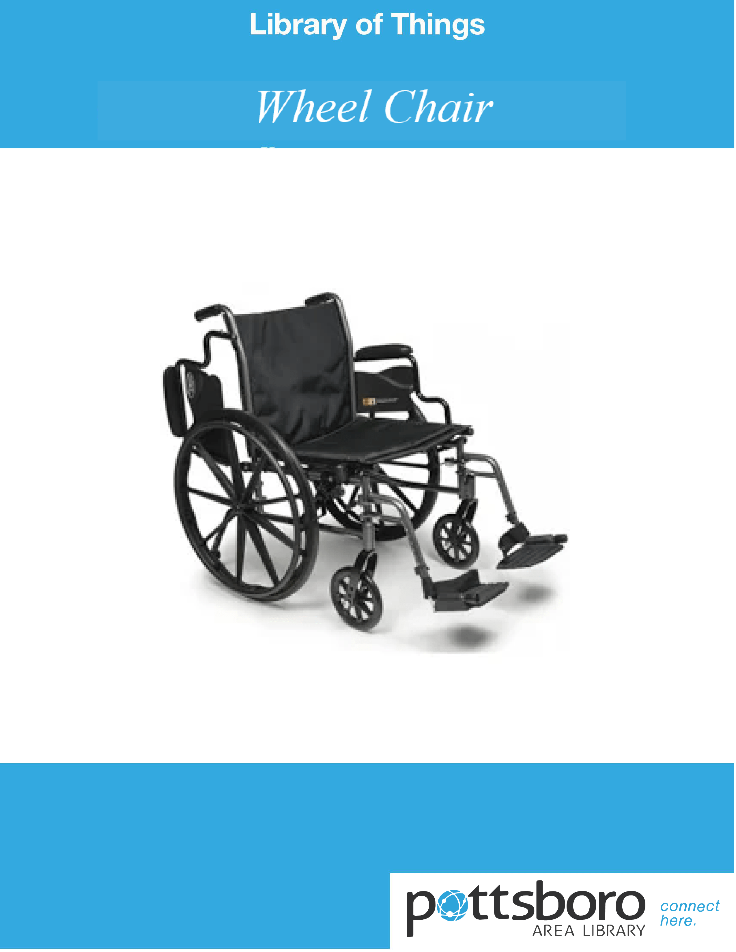 Wheel Chair Pottsboro Library