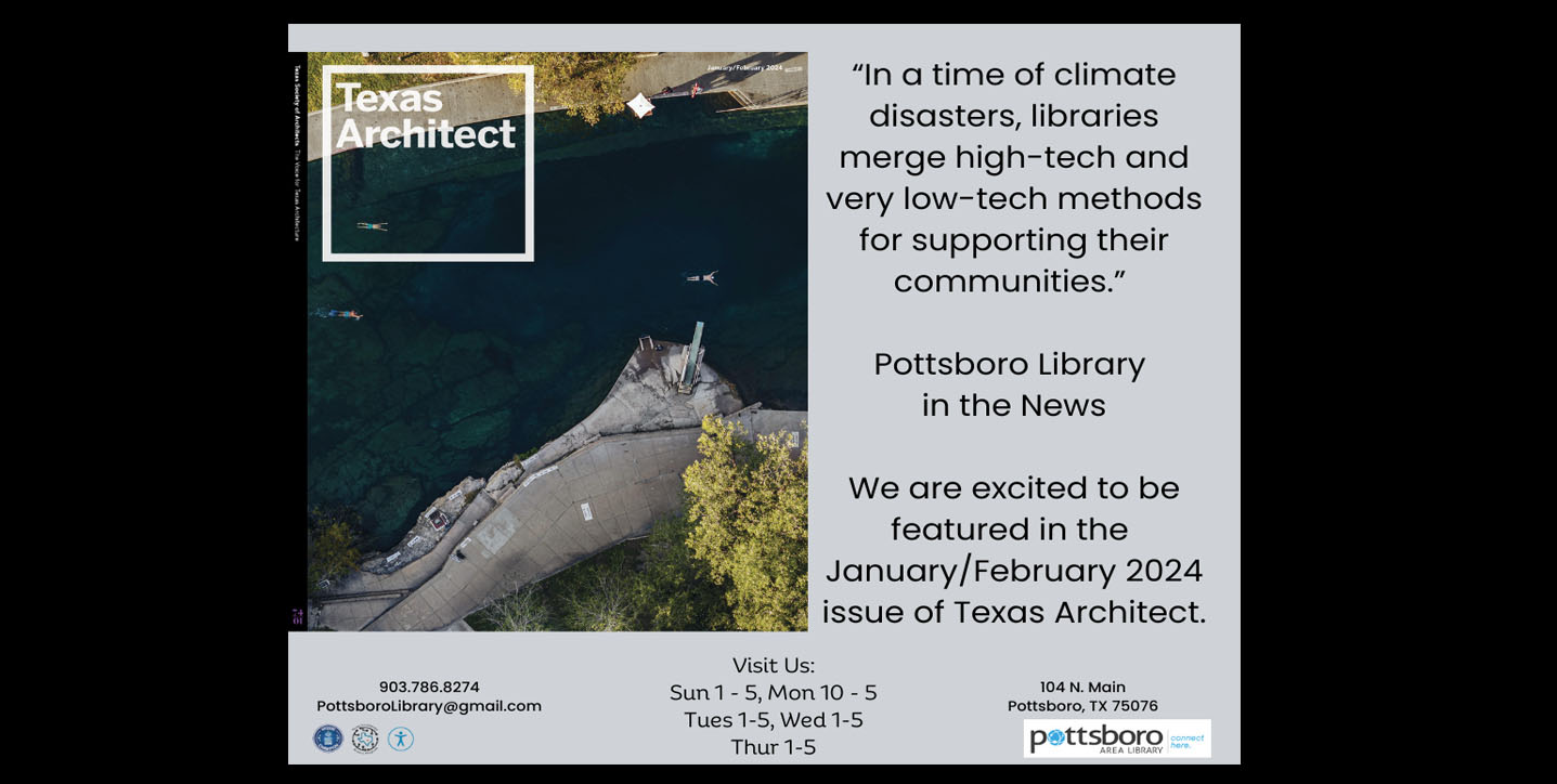 Pottsboro Library Connect Here