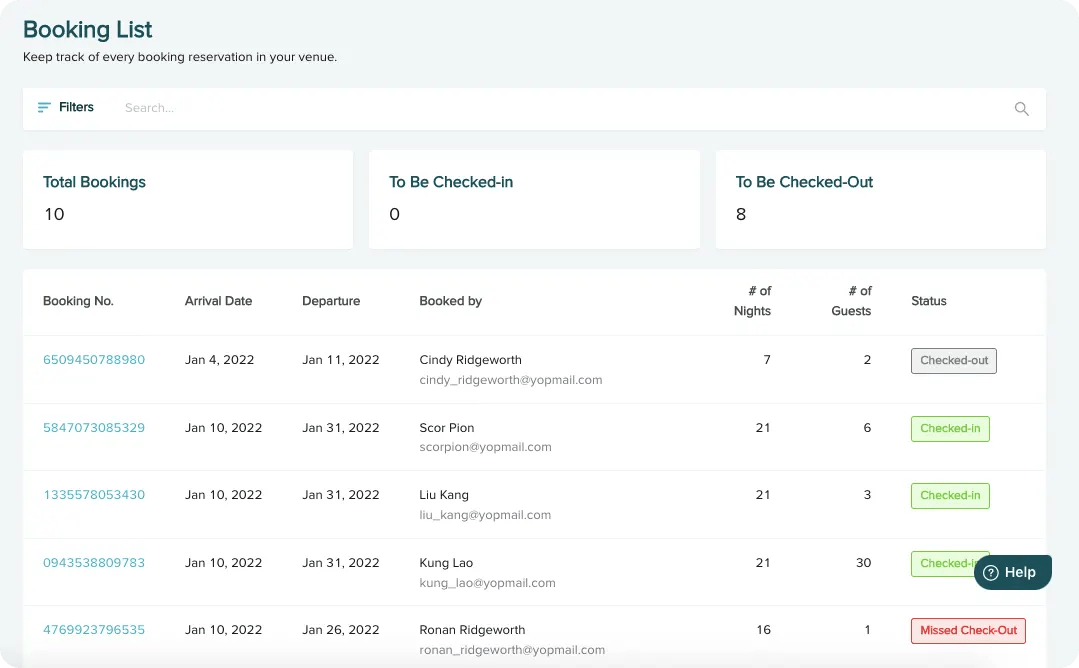 Cloudbeds PouchNATION