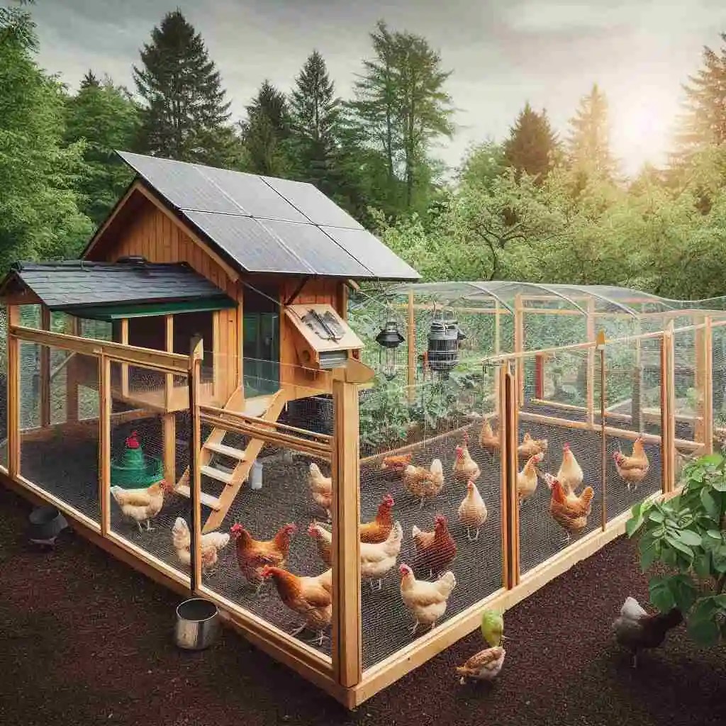 Electric Netting for Chicken Run