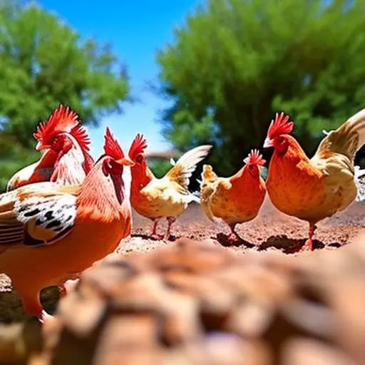 Beating the Heat Tips for Keeping Your Chickens Cool in Arizona